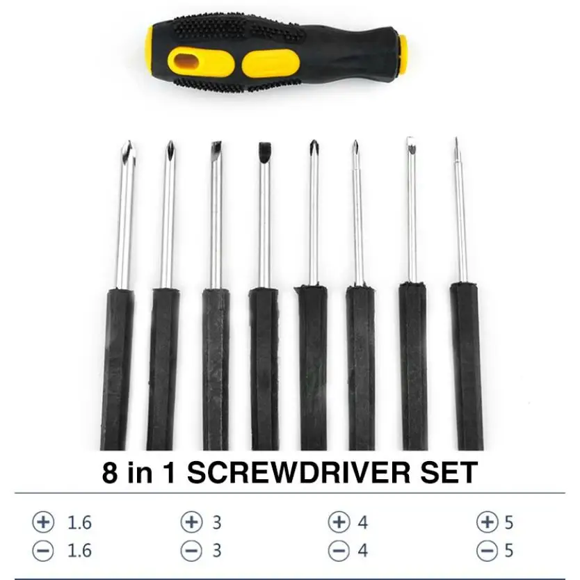 

10-piece small screwdriver set for head screwdriver, Phillips knife, a knife screwdriver tool set