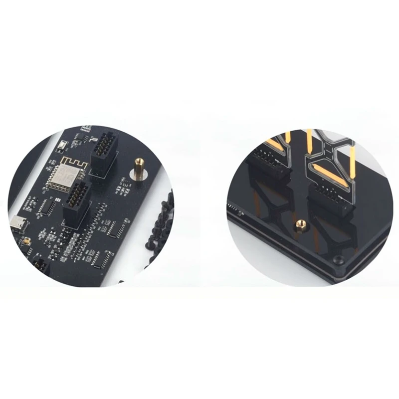 

Clock, LED Pseudo-Glow Tube Clock DIY Kit, LED Desktop Creative Clock, LED Desktop Creative Decoration