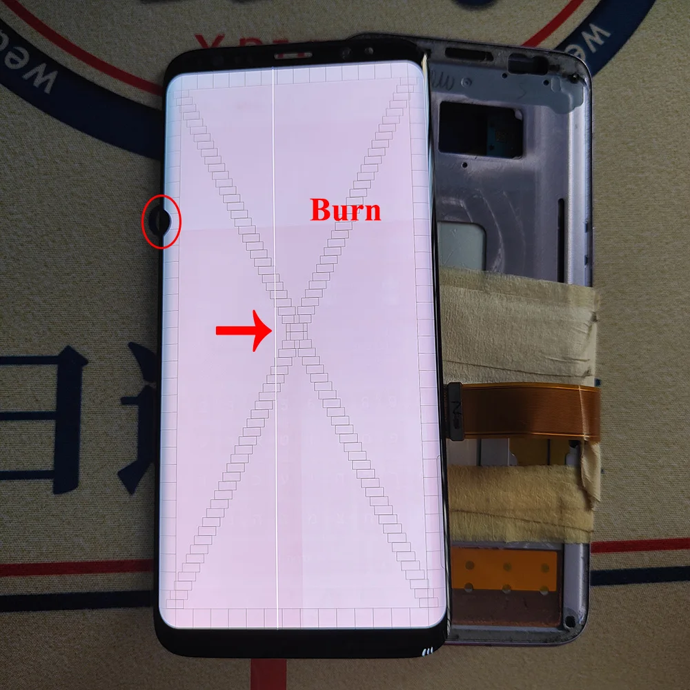 ЖК-дисплей для Samsung Galaxy S8 G950 G950F G950FD дисплей с сенсорным экраном и дигитайзером в