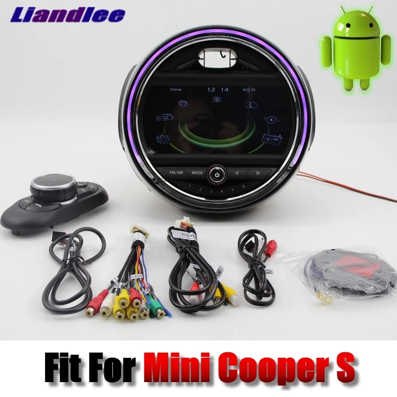 Liislee для Mini Cooper S 2016 2017 2018 автомобильный мультимедийный плеер NAVI Android с кнопкой iDrive