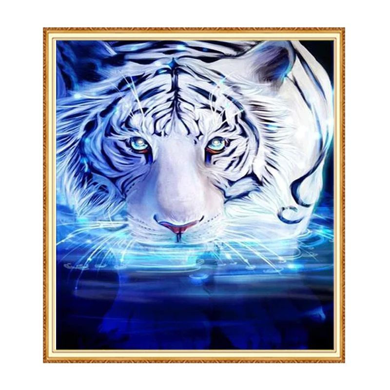 Алмазная 5D мозаика Meian Tiger черепаха с квадратными стразами для творчества набор 3D