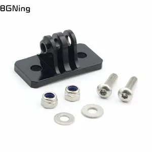 Скайдайвинг шлем фиксированный держатель крепления переходника для GOPRO Max 9 8 7 6 yi GitUp SJcam EKEN для AKASO EK7000 4K экшн-камеры