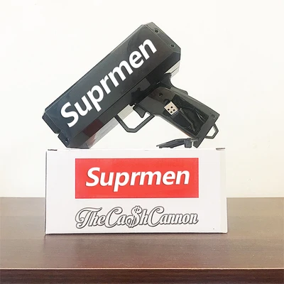 Пистолет денежный дождь игрушечный пистолет модная Наличная пушка с красным