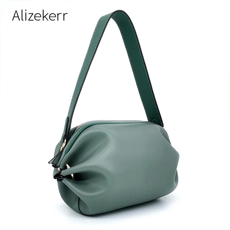 Складная сумка в форме подушки Женская шикарная модная яркая маленькая через