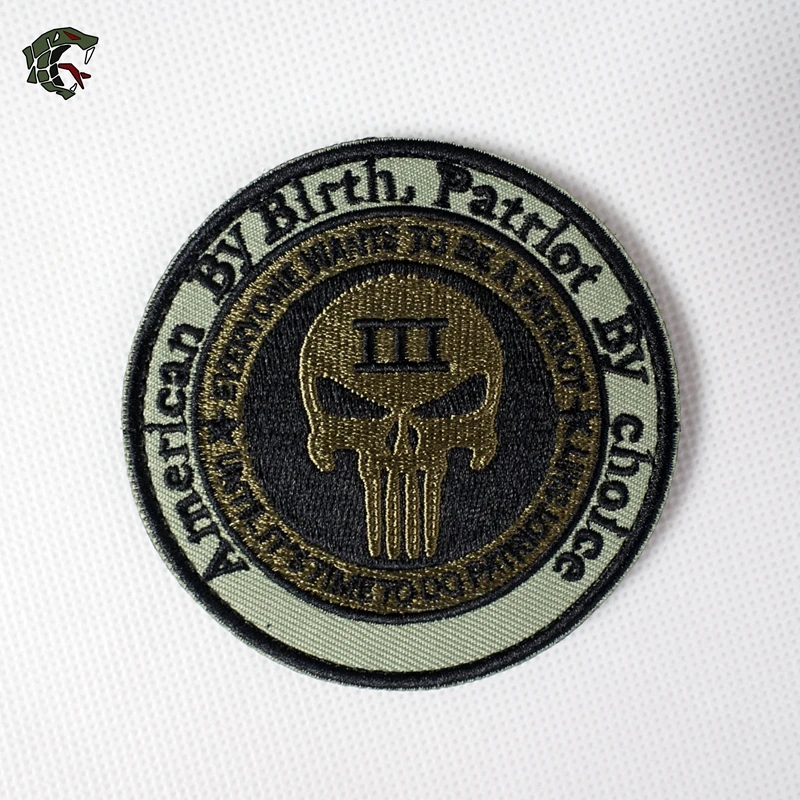 Нашивка TSNK с вышивкой для энтузиастов военного образца армейский Тактический
