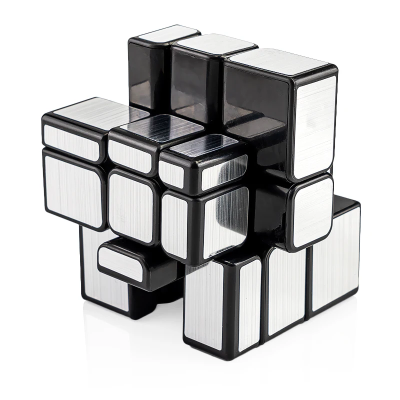 3x3x3 зеркальный Магический кубик головоломка твист плавно развивающие игрушки