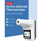 Цифровой инфракрасный термометр K3 Pro, Бесконтактный настенный электронный прибор для измерения температуры лба, лазерный ИК M3