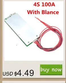 3S 60A BMS плата/li-ion 12,6 V 18650 BMS PCM плата защиты аккумулятора для литий-ионного аккумулятора с балансом