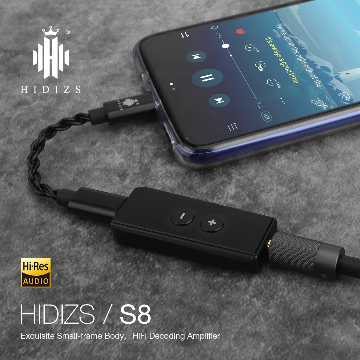 Hidizs S8 CS43131 USB портативный цифро-аналоговый преобразователь типа C до 3 5 мм Hi-Fi