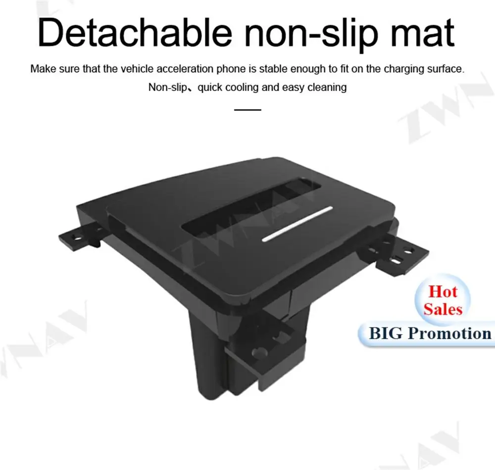 

QI автомобильное беспроводное зарядное устройство для Nissan патруль 2017-2018 для Iphone 11 XR для Huawei P30 для Samsung держатель телефона с инфракрасным датч...