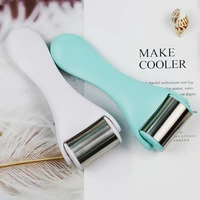 massage roller for face natural massager r lift steel scraper roller thin slimming ice set tools be z6m4