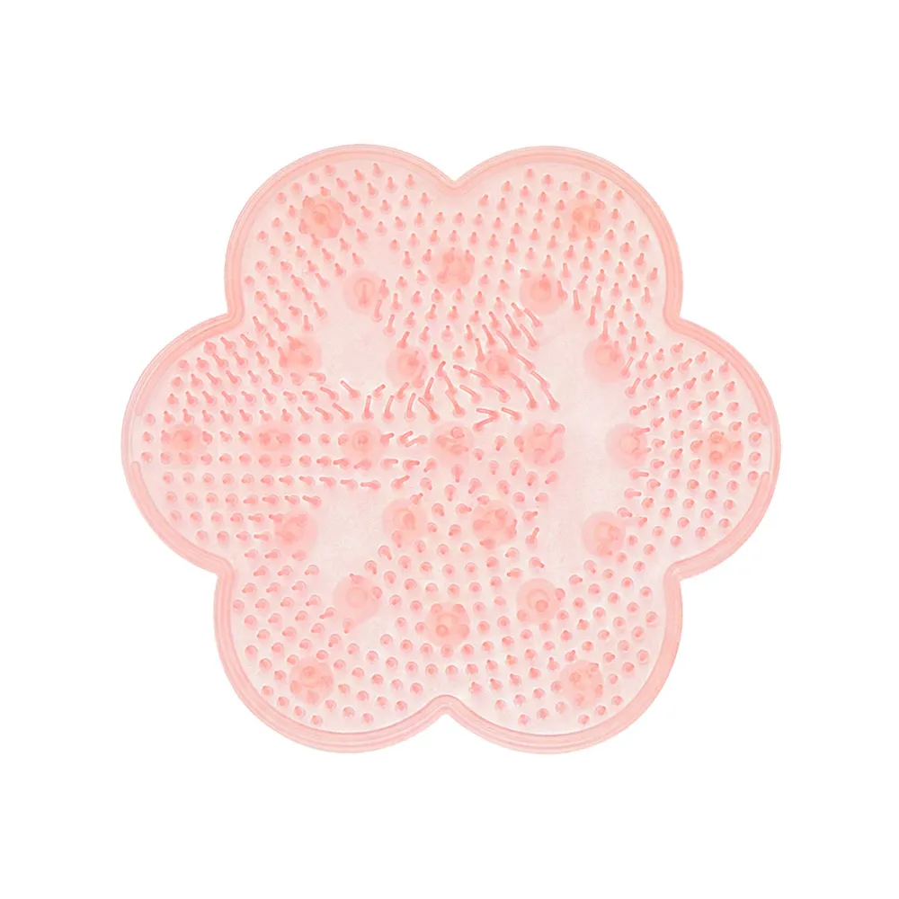 1Pc Silicone Bath Shower Mat Suction Cup Non-slip Anti Skid Pad Mats Bathroom Foot Brush Dead Skin Massager HOT | Красота и здоровье