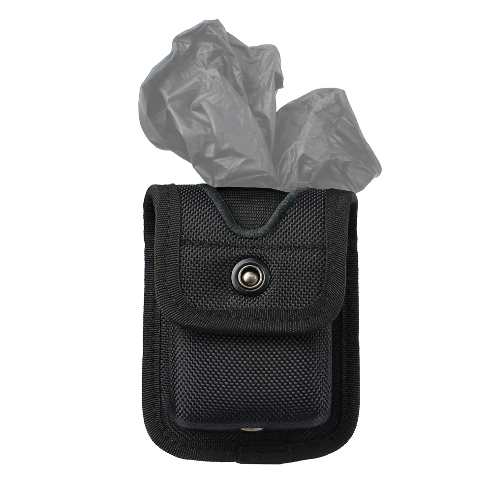 Bolsa moldeada para buscapersonas/guante, bolsa de látex moldeada de nailon para cinturón de servicio, cinturón de servicio para buscapersonas, bolsa para guante EMT