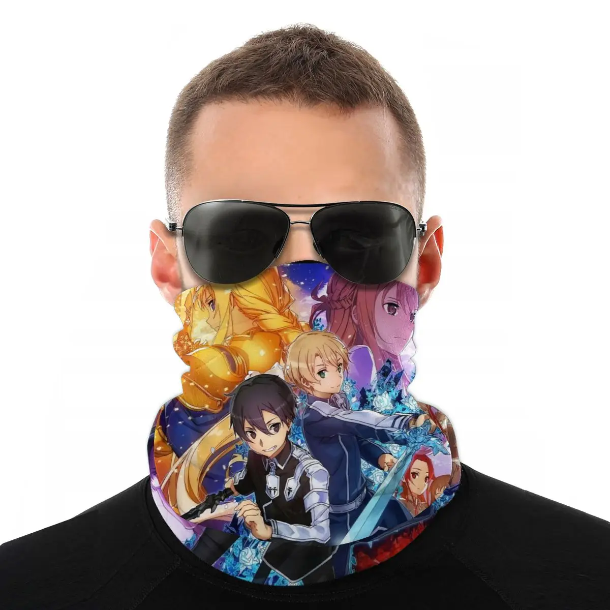 Шарф-бандана для взрослых универсальный эластичный | Аксессуары одежды