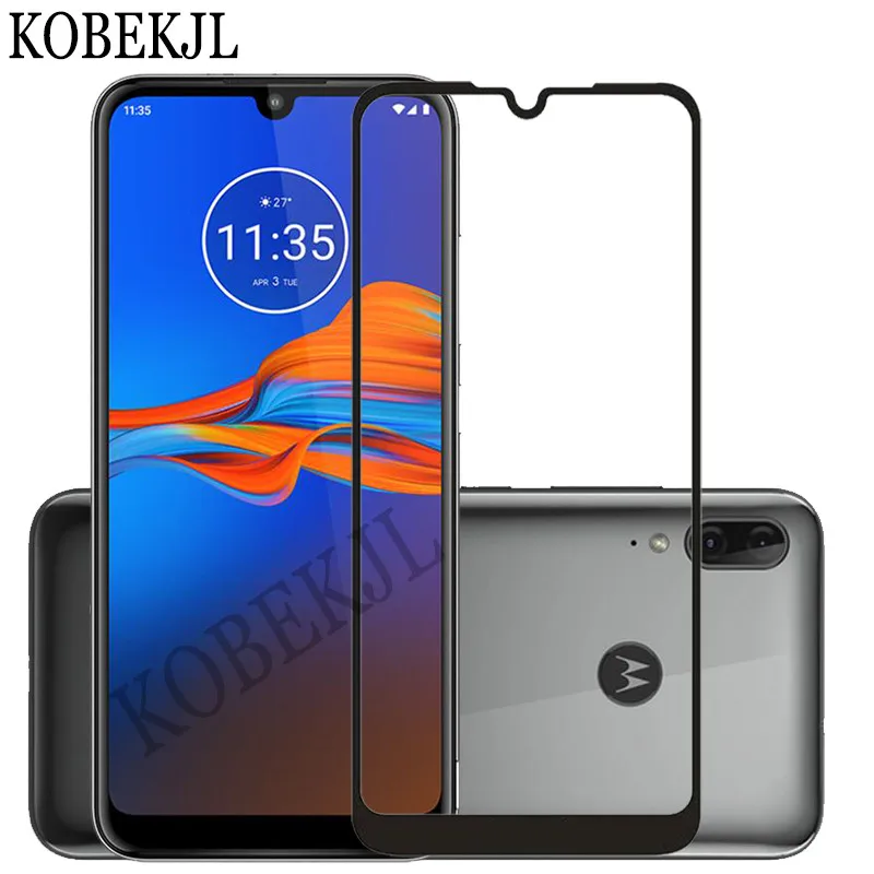 Защитное стекло Motorola Moto E6 Plus закаленное для XT2025 XT2005 E 6 MOTOE6 E6Plus|Защитные стёкла и