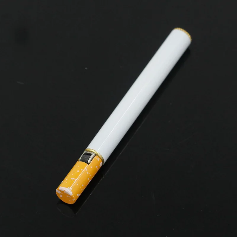 

Creative Compact Jet Gas Lighter LED Light Butane Lighter Inflated Gas Fire Extinguisher Lighter Bar Metal Funny Toys Men gift