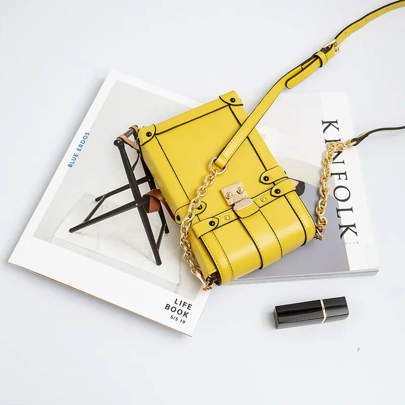 2019 новая сумка для мобильного телефона Женская винтажная клатч Кожаная