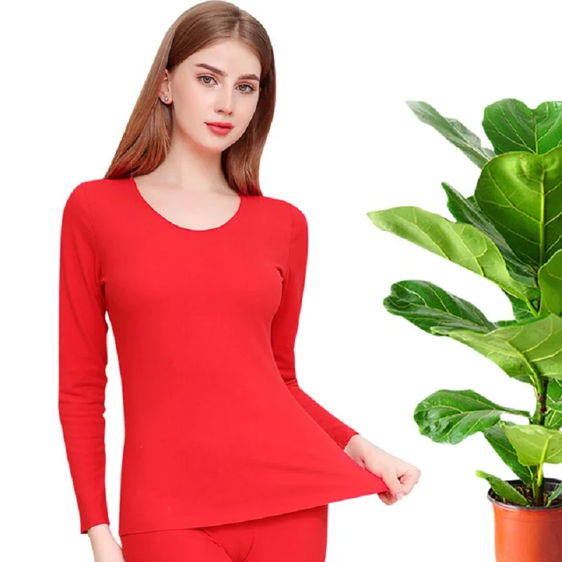 Winter long johns thick men thermal underwear sets keep warm for Russian Canada and European women |