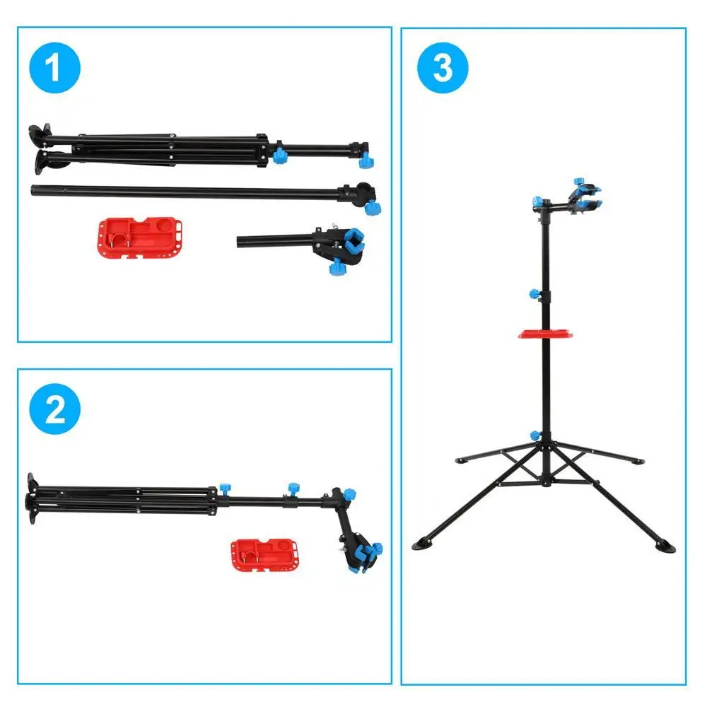 

Adjustable Bike Bicycle Maintenance Mechanic Repair Tool Rack Work Stand Holder
