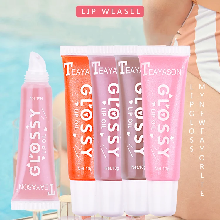 Moisturizing Lip Gloss Oil Protect Lips Makeup Liquid Tint Lipstick Cosmetics Women Glossy Crystal Jelly Hydrate |