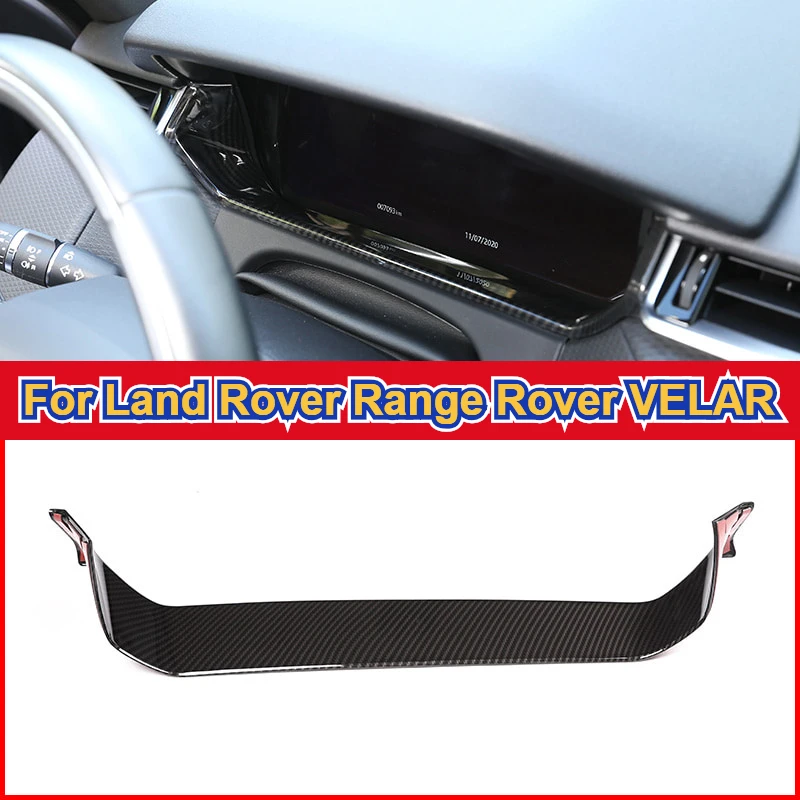 Для Land rover Range Rover VELAR 2017 2018 2019 2020 ABS углеродное волокно текстура украшение