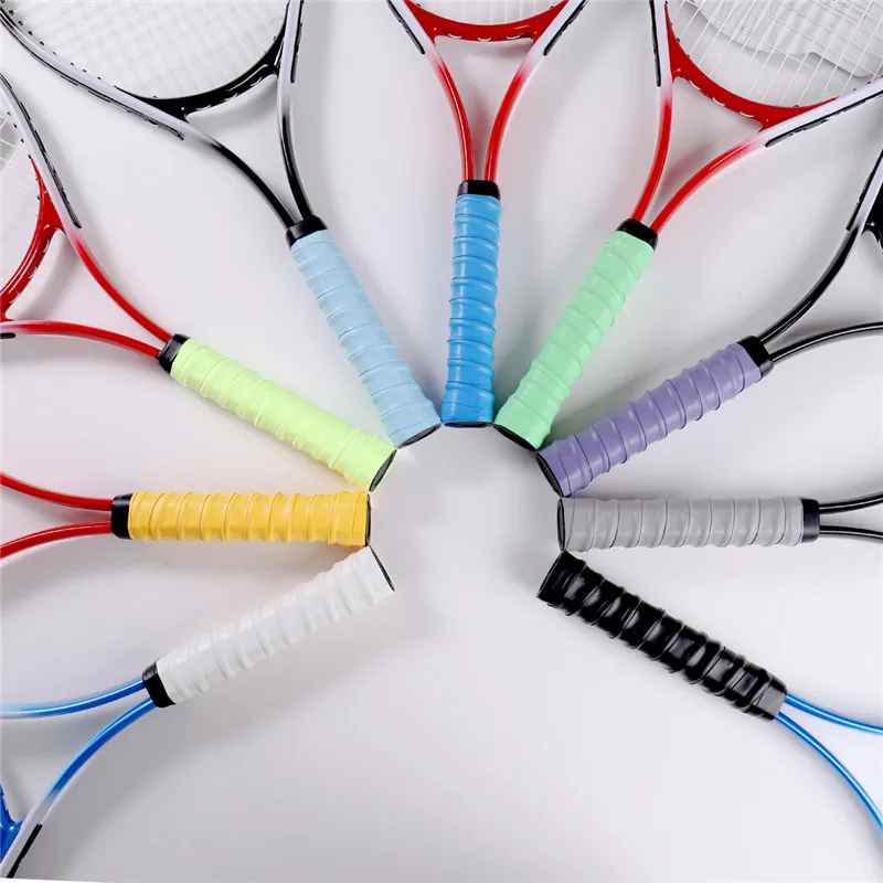 Теннисная ракетка из ПУ кожи нескользящая поглощающая пот спортивный