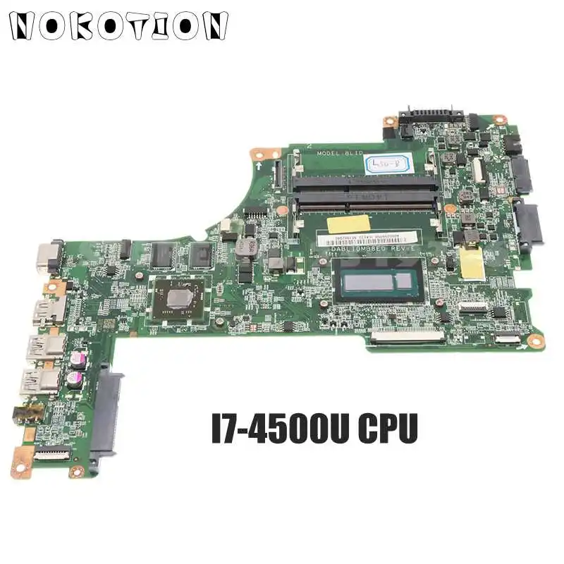 NOKOTION A000295850 DABLIDMB8E0 для ноутбука TOSHIBA Satellite L50 L50-B L55 L55-B материнская плата R7 M260 + SR16Z