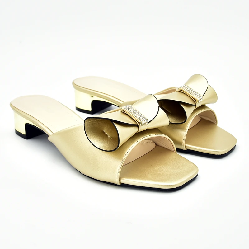 Женские шлепанцы на низком каблуке из искусственной кожи роскошная дизайнерская