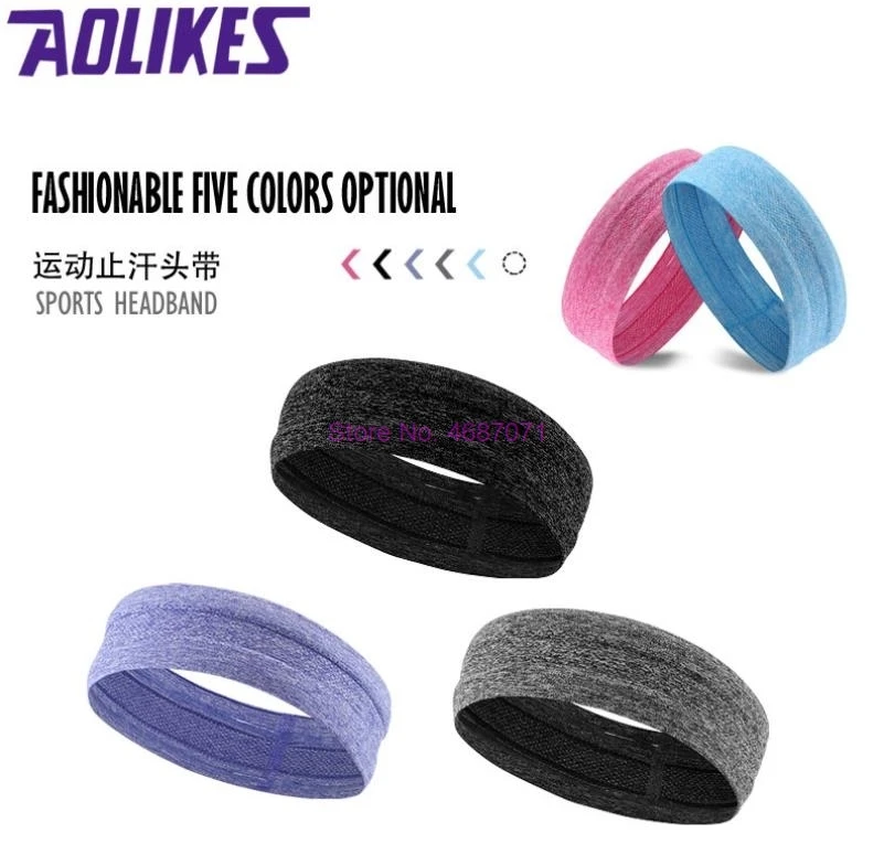 От DHL 200 шт. AOLIKES без скольжения Эластичный Напульсник быстрая сушка волос полосы