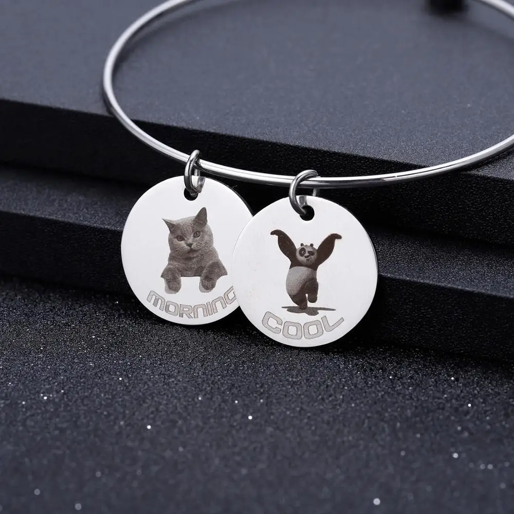 Персонализированный браслет с координатами подарок на выпускной для женщин