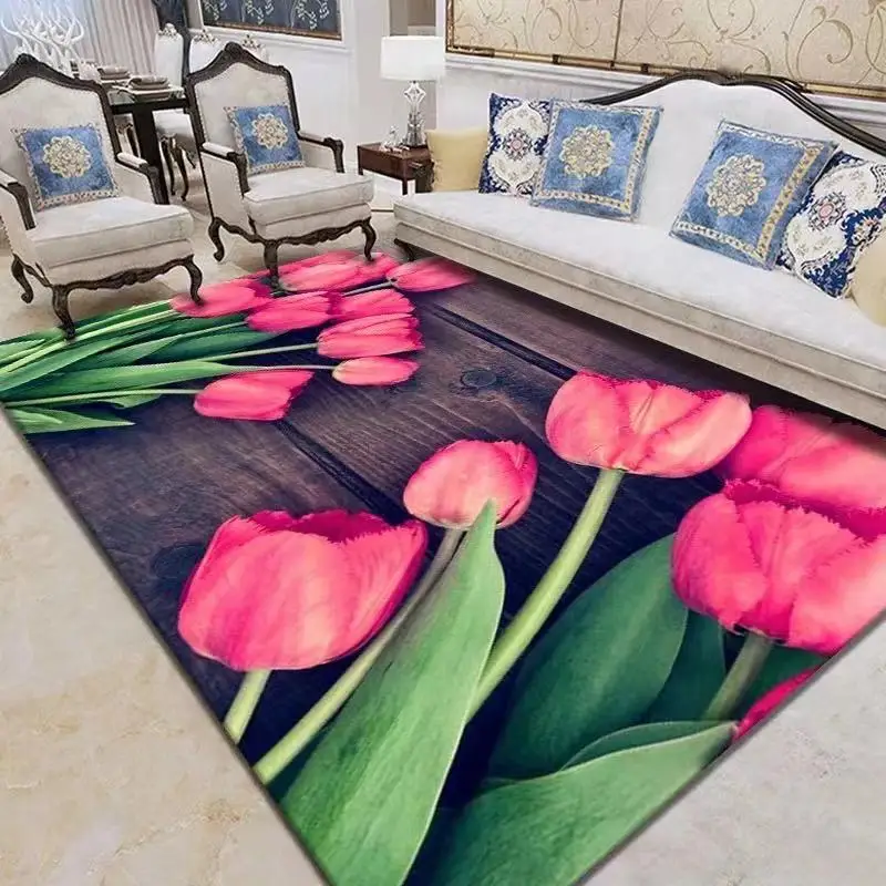 

Living Room Carpet 3D Pattern Children Rug Kids Room Decoration Large Carpet Home Hallway Floor Rug Bedroom Bedside Mat