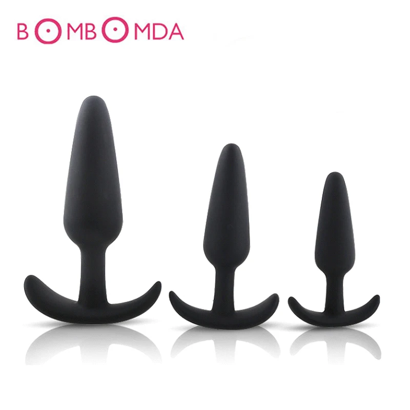 3 шт./комплект Силиконовые анальные пробки для мужчин и женщин |