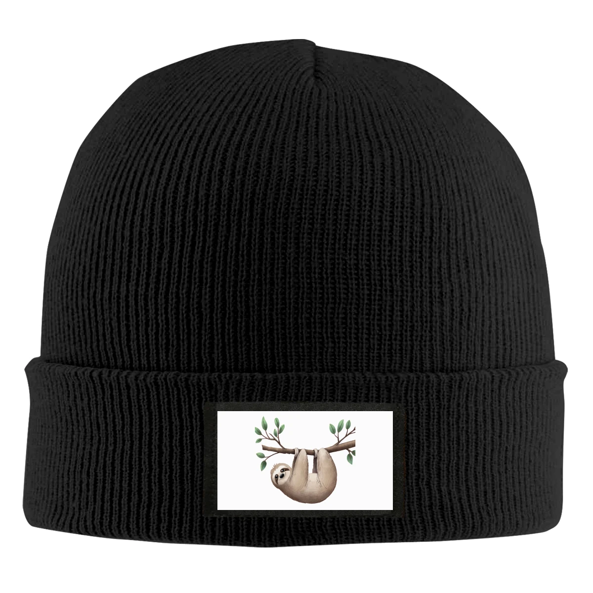 

Милая зимняя женская шапочка с дизайном