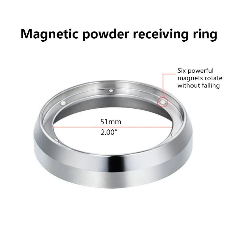 

Doseren Ring Professional Espresso Magnetic Doseren Ring Koffie Machine Accessoires 51mm/54mm