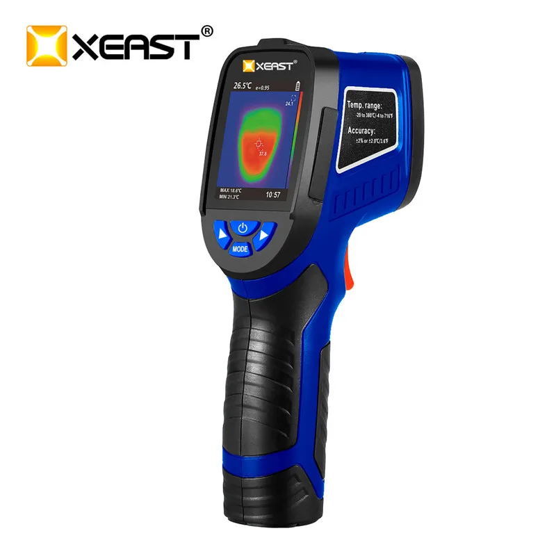 XEAST XE 26D/XE26/XE27/XE28 2 4 дюймов Цвет Экран ручной Термальность изображений Камера