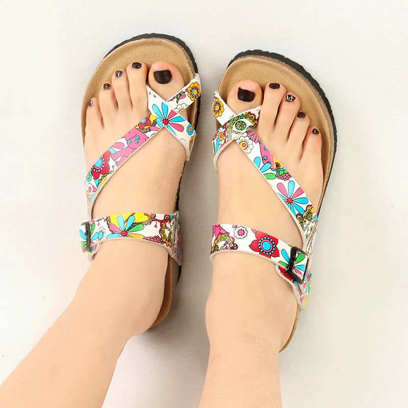 

Soft Cork Wedge Sandals Women Sandals 5.5cm High Heels Summer Shoes Ladies Comfortable Gladiator Beach Slides Mujer Sandalias