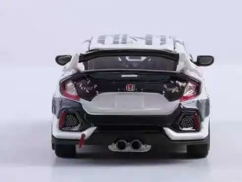 YM модель 1/64 Honda Civic FK8 Type-R в Geisha Ограниченная Коллекция 499 шт. ручная сборка |