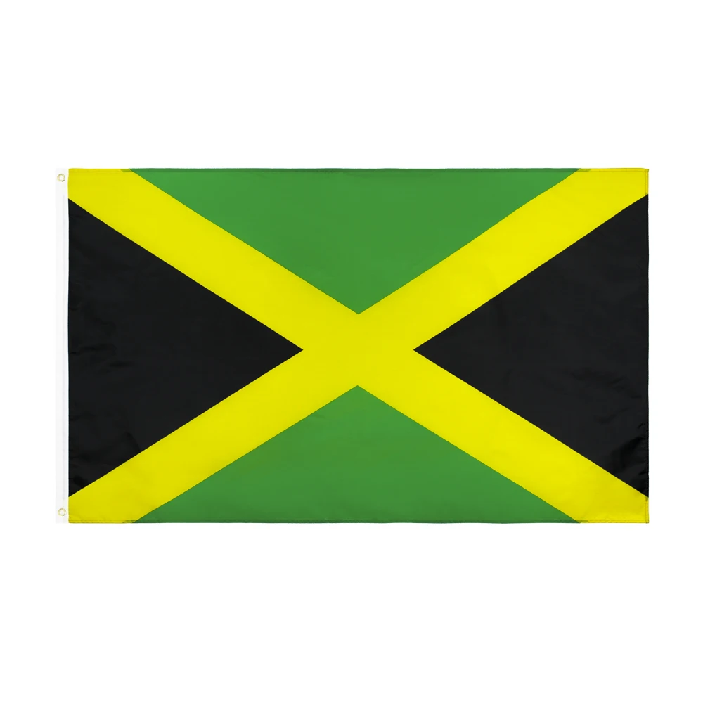 

2021 Jennifer Hanging 90*150cm Jamaica National Flag for Decoration