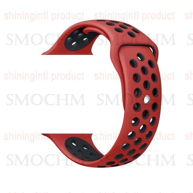 red and black Smochm Samba IWO 11 Pro Bluetooth умные часы серии 5 1:1 IWO 10 обновленные MTK2503 gps спортивные умные часы для Apple iPhone Android - Цвет: red and black