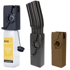 Тактический страйкбольный BB-погрузчик M4 3000rd, круглая рукоятка, бутылка для хранения AK MP5 G36, магазин, пулевой зажим, BB-конвертер