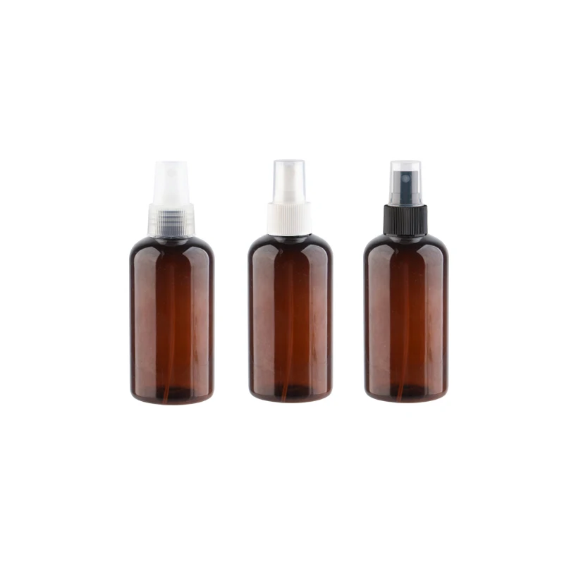 (30 шт./лот) 220 мл коричневый жидкий пластиковый спрей-насос бутылка R24 пустые