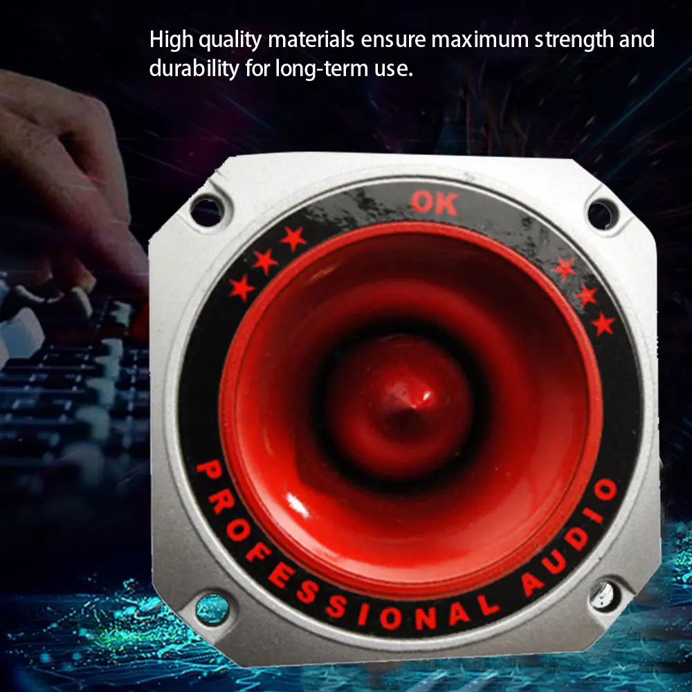 2 шт. 4 &quotавтомобиля Динамик твитер Красочные мигающий капелек