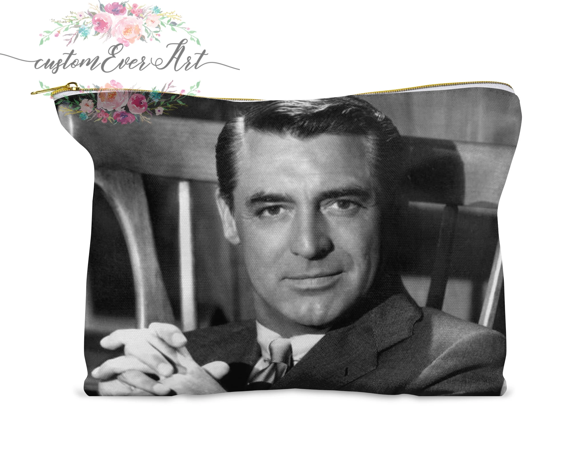 Cary Grant косметичка персонализированная маленькая забавный органайзер для макияжа