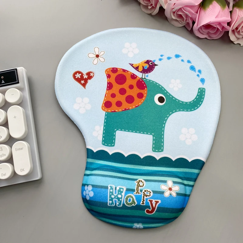 

cartoon silicone large Wristband Thicken Mouse Pad Support Wrist Comfort Mouse Pad Gamer Gaming Accessories For Computer mouse