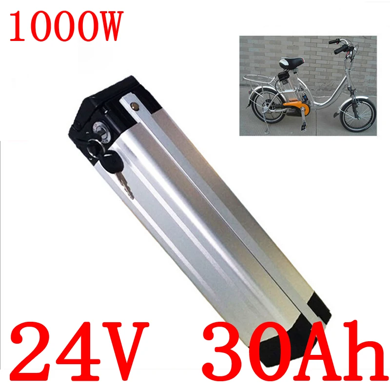 

24V E-Bike Bateria 350W 500W 1000W 7S 24V 10AH 13AH 15AH 18AH 20AH 22AH 25AH 30AH Electric Bicycle Lithium Scooter Battery Pack