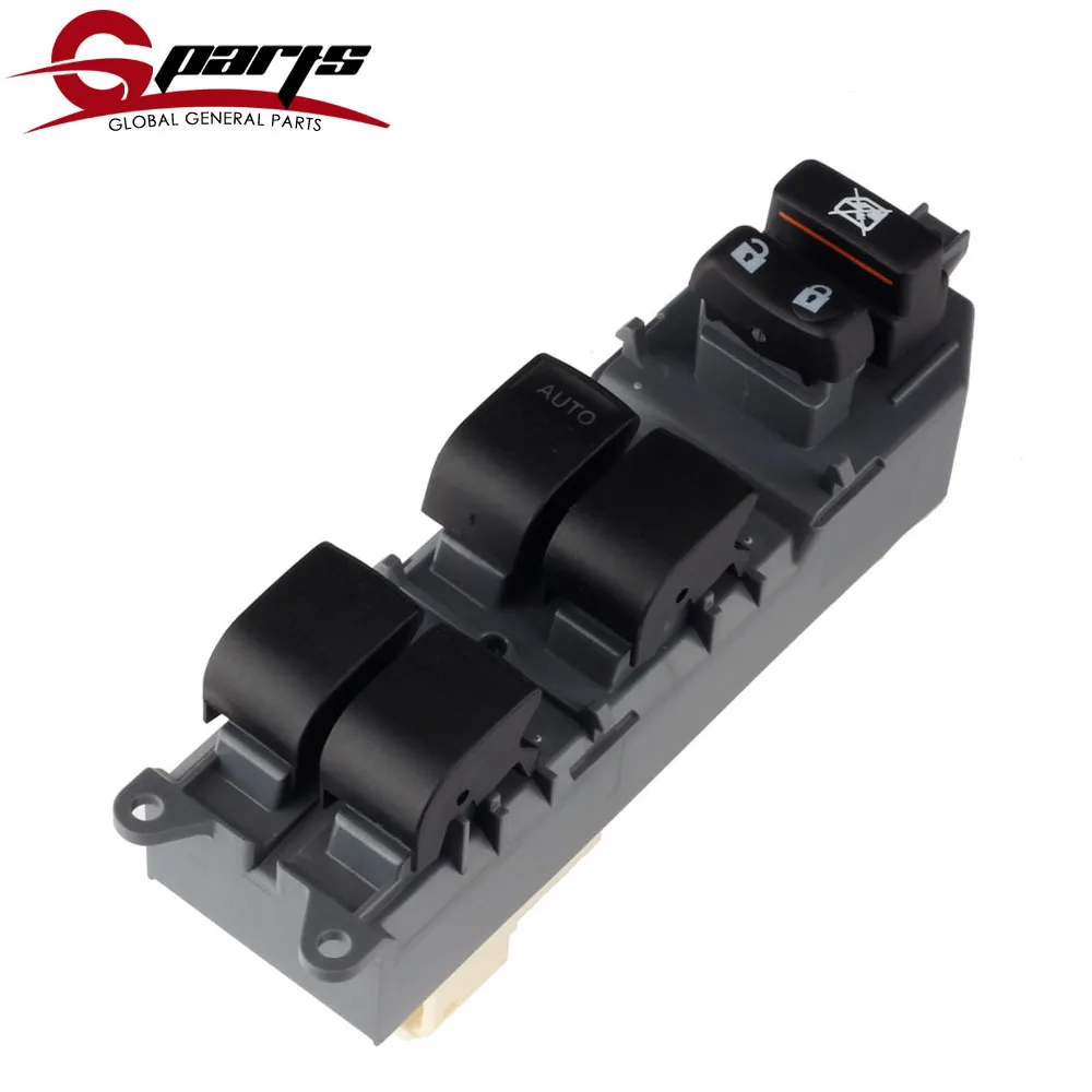 

G-Parts Car Lighted Power Window Regulator Master Control Switch For Toyota Yaris 2007-2014 84820-02190 84820-52250 84820-06070