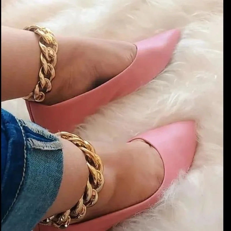 

Женские туфли без шнуровки, с острым носком, на плоской подошве