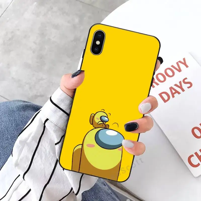 

Hot Game Us Among Phone Case for iPhone 11 12 mini pro XS MAX 8 7 6 6S Plus X 5S SE 2020 XR