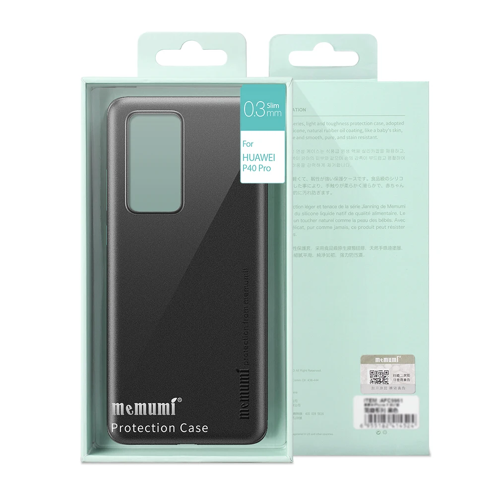 memumi slim case for huawei p40 p40 pro 0 3 mm ultra slim matte finish coating thin fit for huawei p40 pro case free global shipping