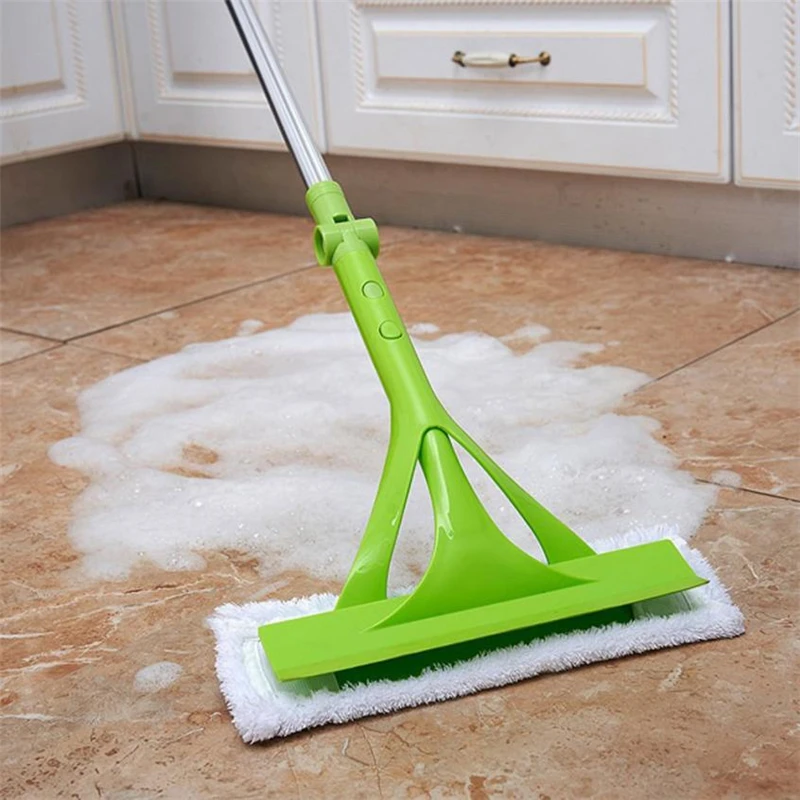 2021 Hot Selling Telescopic Foldable Handle Cleaning Brushes Glass Sponge Mop Fur Cleaner Window Extendable Windows Brush A30731 |